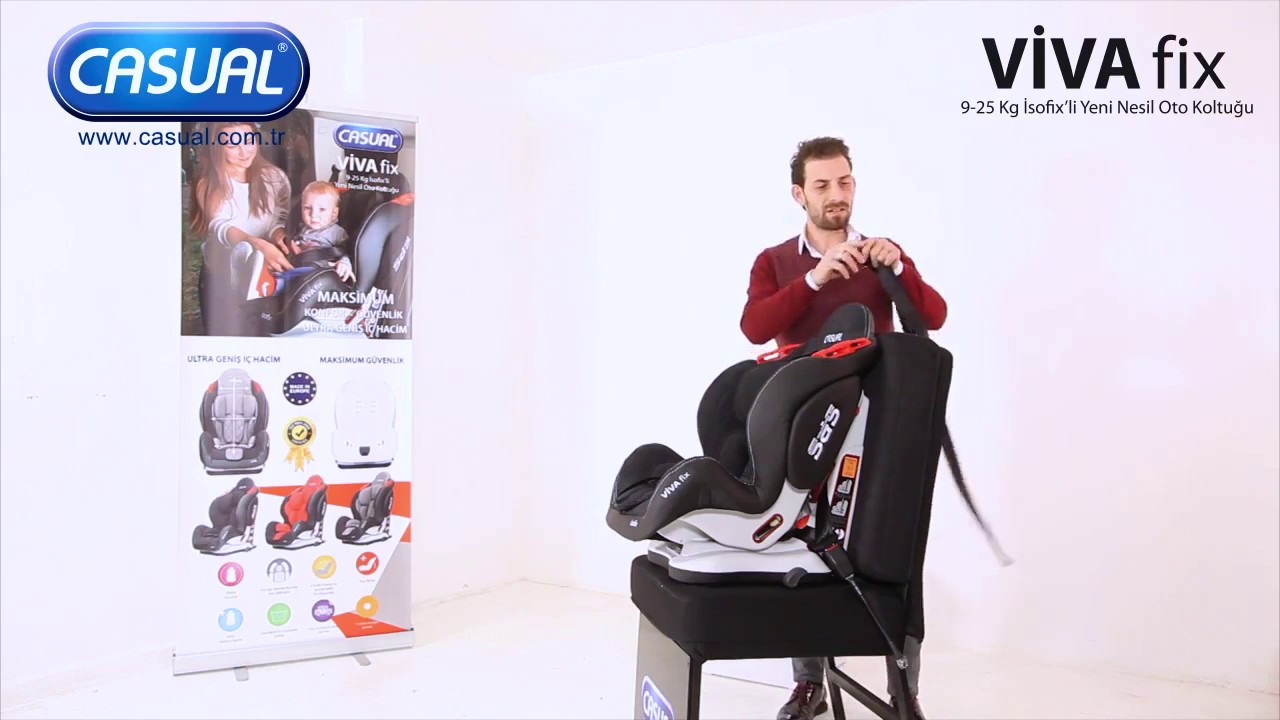 Casual Vivafix 9 25 Kg Araç Koltuğuna Bağlantı Videosu