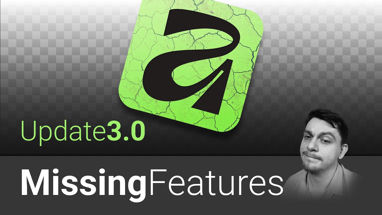 Are Those Features Still Missing in the New Affinity 3.0?
