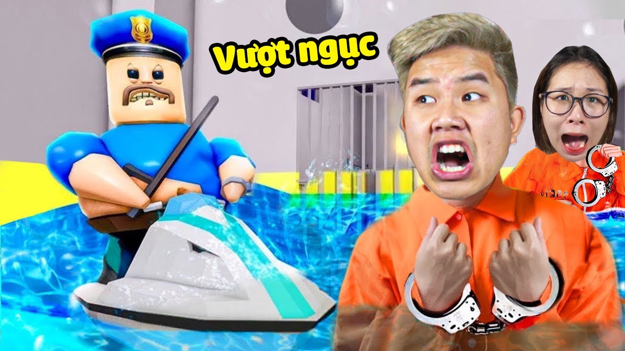 Vượt ngục nhà tù ngập lụt toàn nước của cảnh sát độc ác?! bqThanh và Ốc trốn tù ?