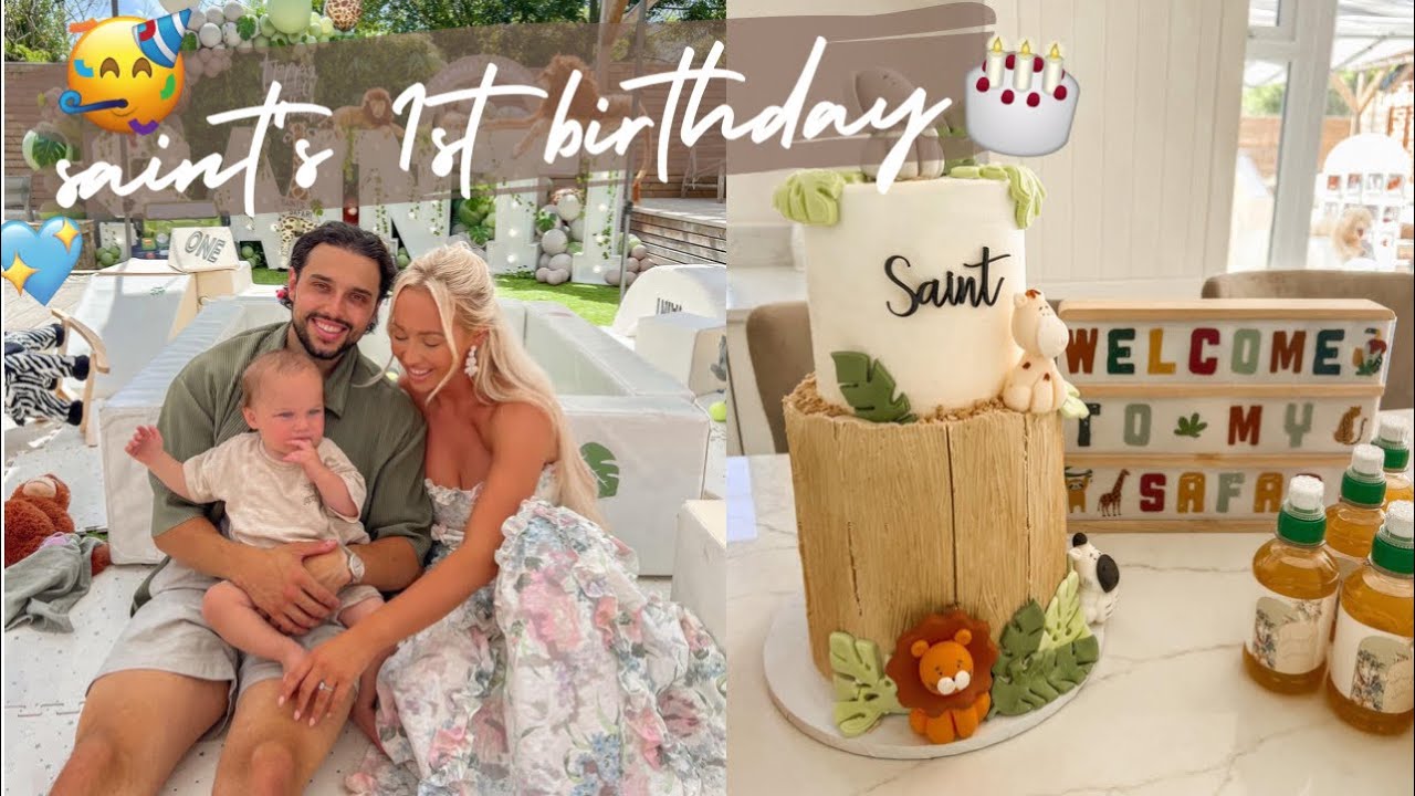 saint's 1st BIRTHDAY PARTY special!!!