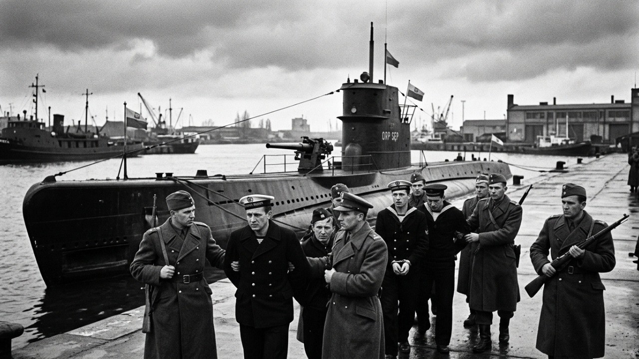 Co NAPRAWDĘ stało się z ORP Sęp, pierwszym polskim okrętem, kt&oacute;ry zawinął do Szwecji 1939