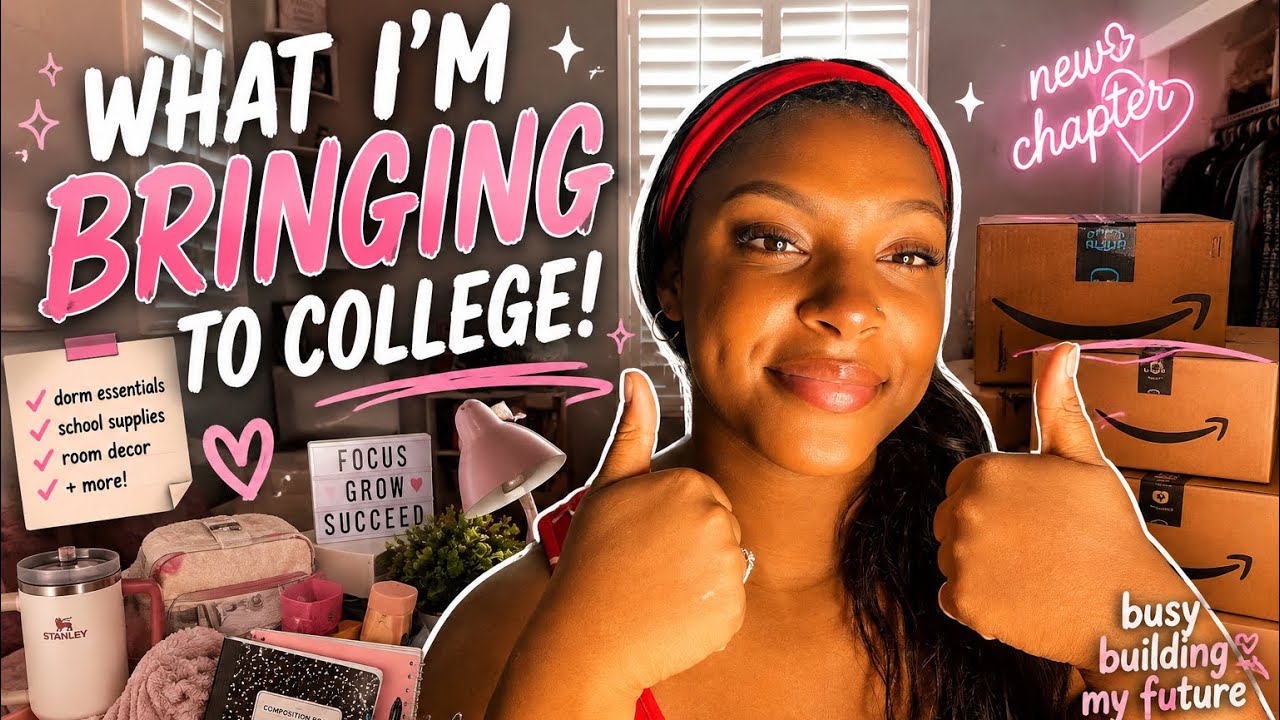 COLLEGE ESSENTIALS 2026 🎓 | Everything I Ordered for College + Dorm Must-Haves!