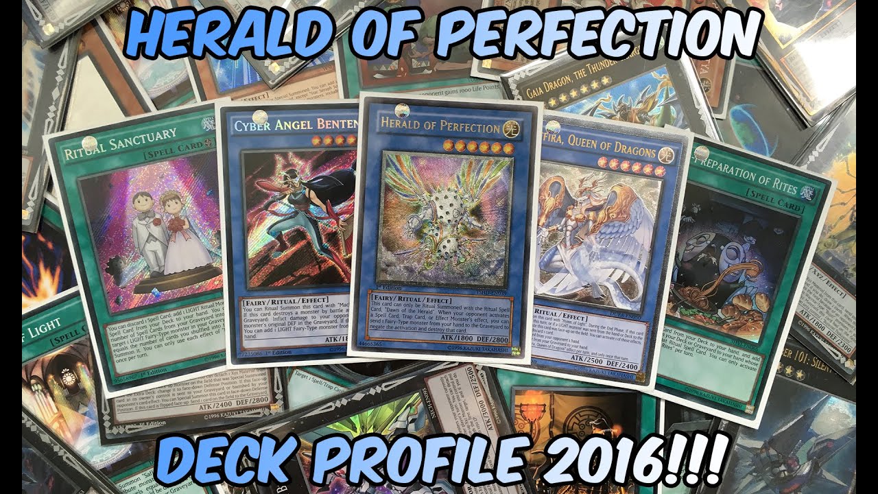HERALD OF PERFECTION DECK PROFILE - AUGUST 2016!!!