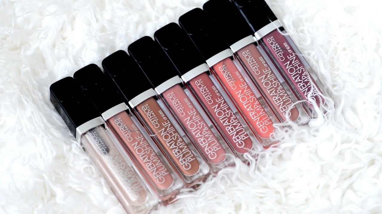 НОВИНКА Catrice Plump Shine Lip Gloss Свотчи на Губах