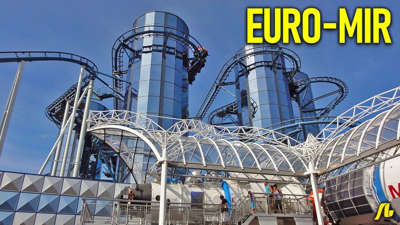EURO MIR Roller Coaster POV - Europa Park