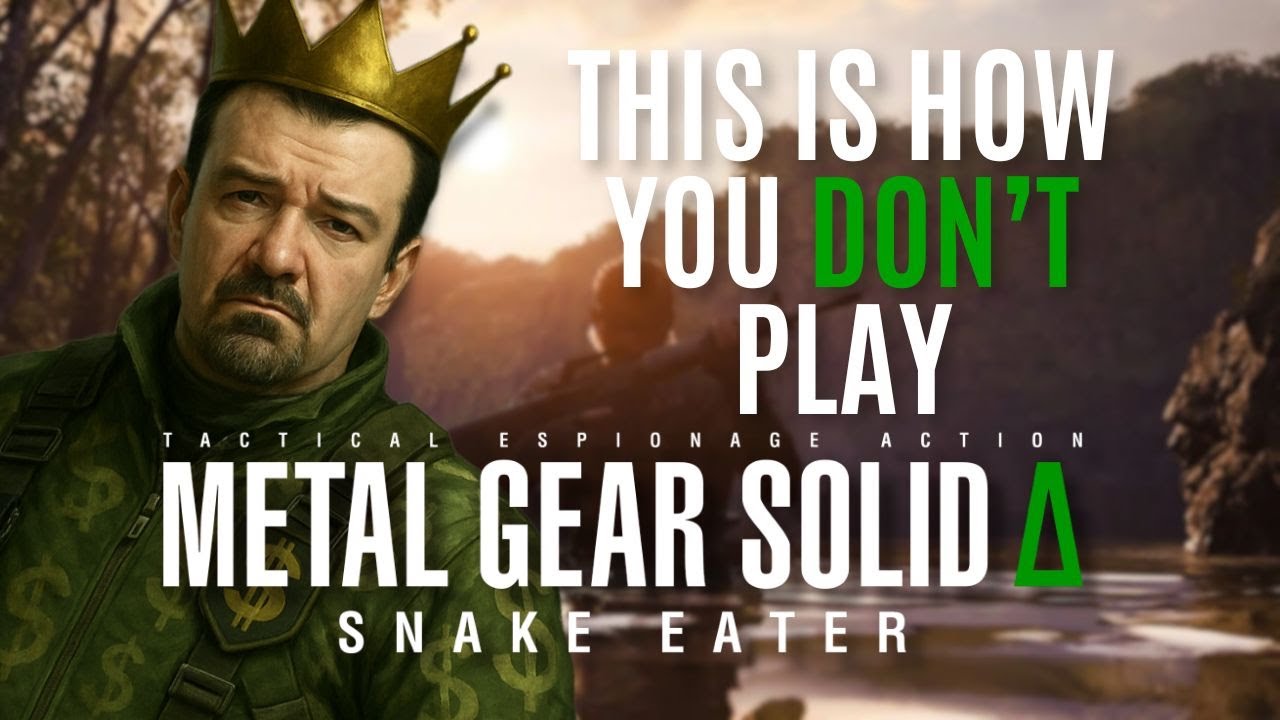 This Is How You DON'T Play MGS Delta: Snake Eater (Riff Edition)