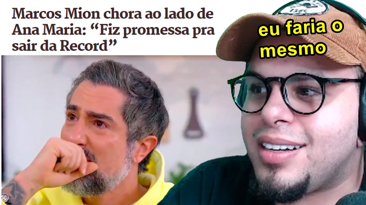 É POR ISSO Q NGM QUER TRABALHAR NA RECORD - Maicon React