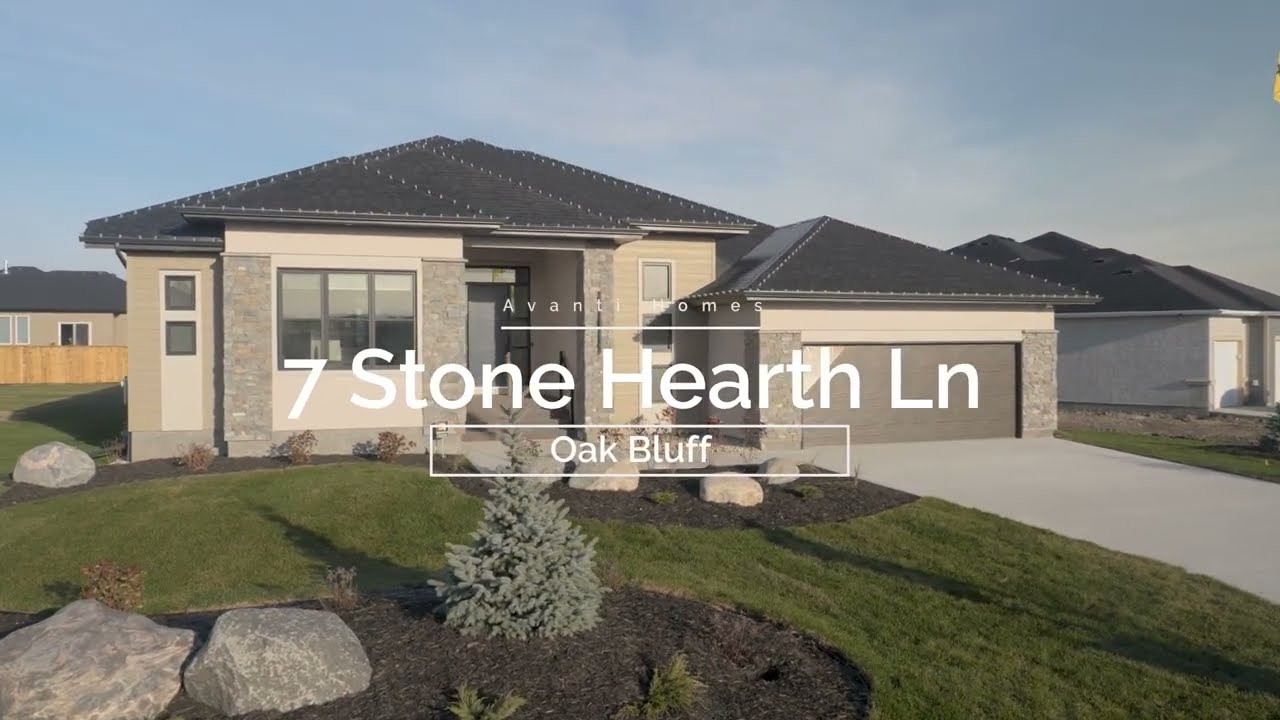 7 Stone Hearth by Avanti Custom Homes in Oak Bluff, Manitoba