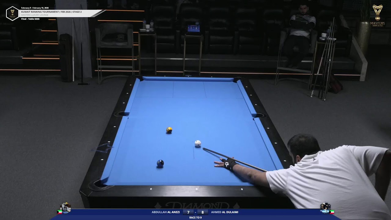 ABDULLAH AL ANEZI VS AHMED AL DULAIMI 10 BALL