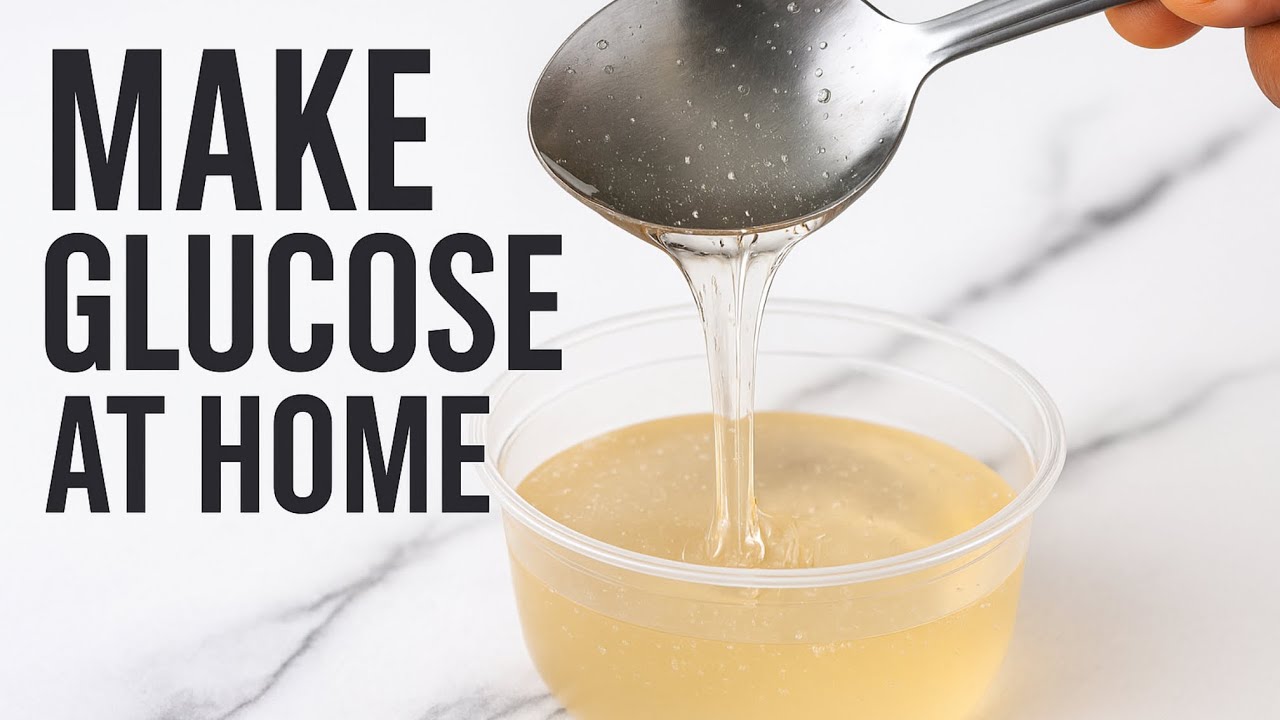 HOW TO MAKE GLUCOSE AT HOME.