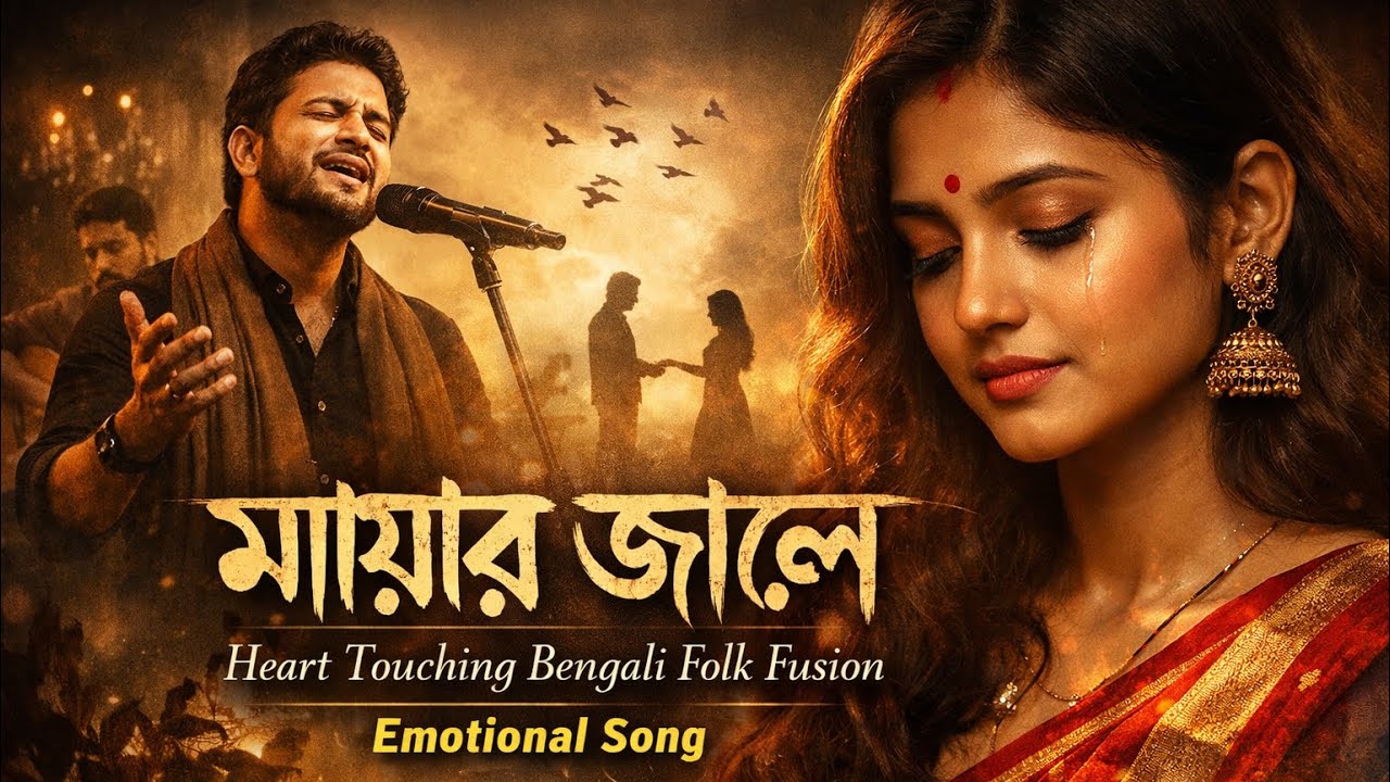 মায়ার জালে – Heart Touching Bengali Folk Fusion | Emotional Song