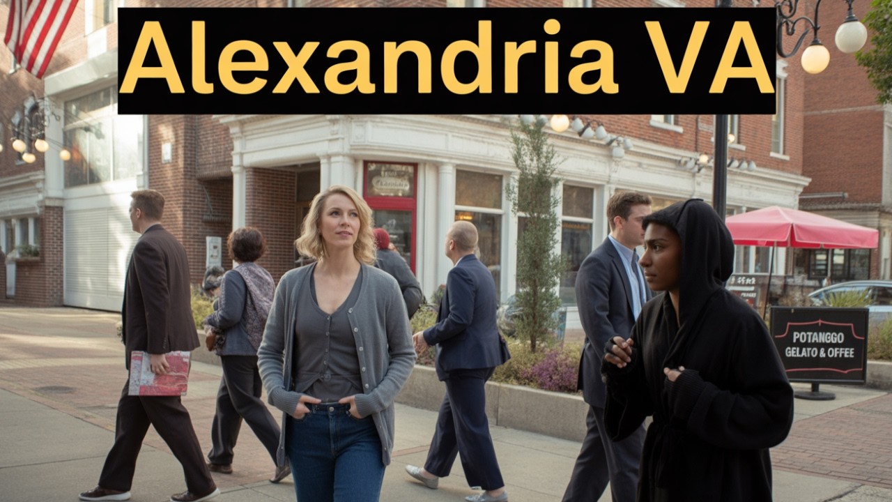 Alexandria Virginia - Evening Walk in Old Town