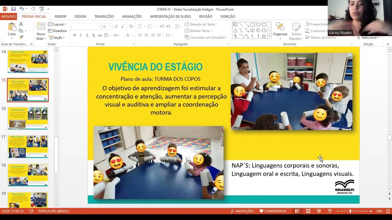 PAPER DE ESTÁGIO I - UNIASSELVI