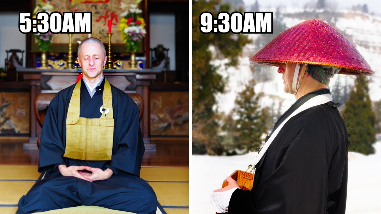 A Day in the Life of American Monk in Rural Japan