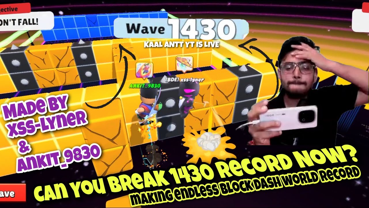 STUMBLE GUYS LIVE | UNLIMITED BLOCK DASH ROOM CODE 😍 INW ASIA SERVER #stumbleguyslive