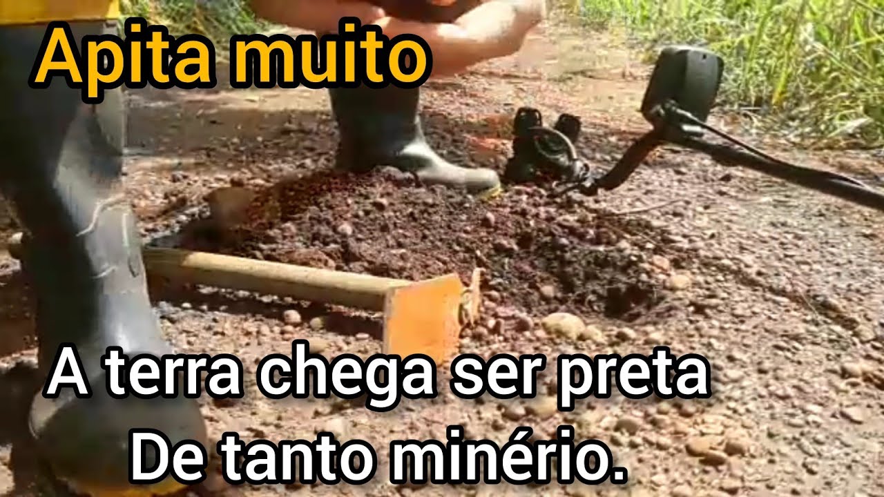 tx 850 em solo mineralizado. (como saber se é um objeto ou não)