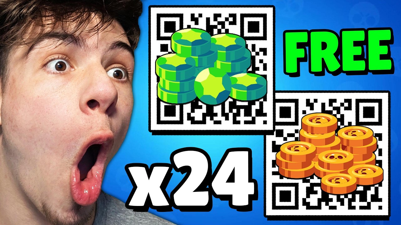 ALL 24 WORKING QR CODES! FREE REWARDS IN BRAWL STARS! (July 2026)