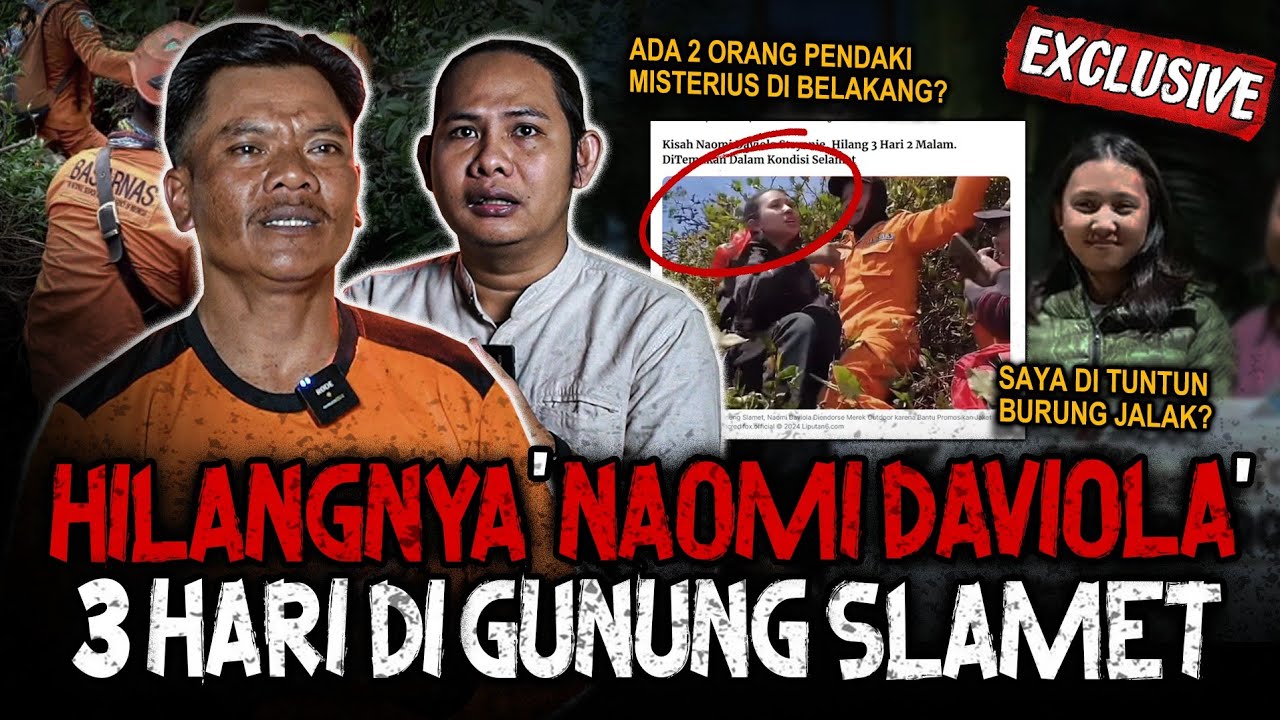 HILANG BERSAMA 2 PENDAKI YANG SUDAH MENINGGAL?? SELAMAT SETELAH IKUTI BURUNG JALAK GUNUNG SLAMET