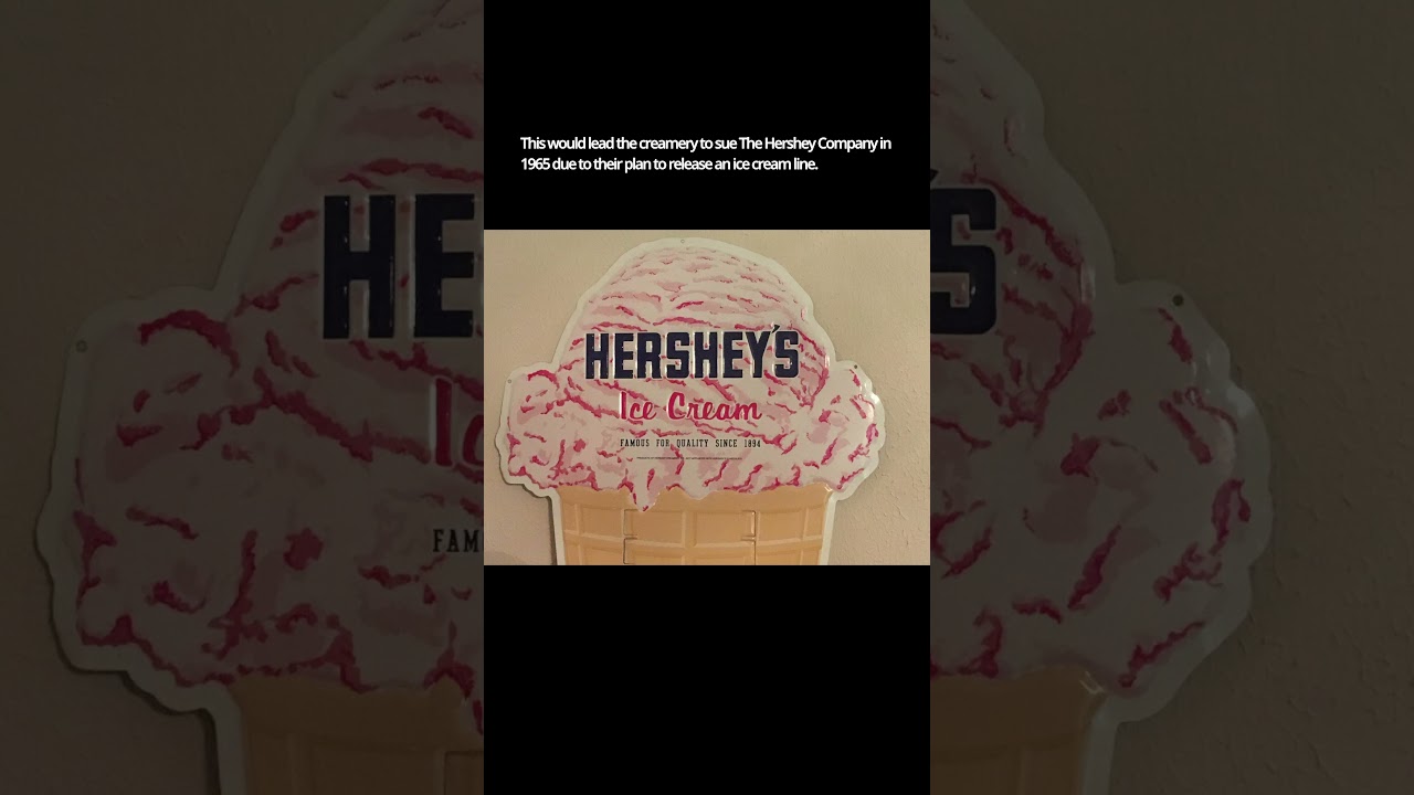 The battle of #Hersheys? Did you know this #Hershey #history? #Chocolate #IceCream #Shorts #Food