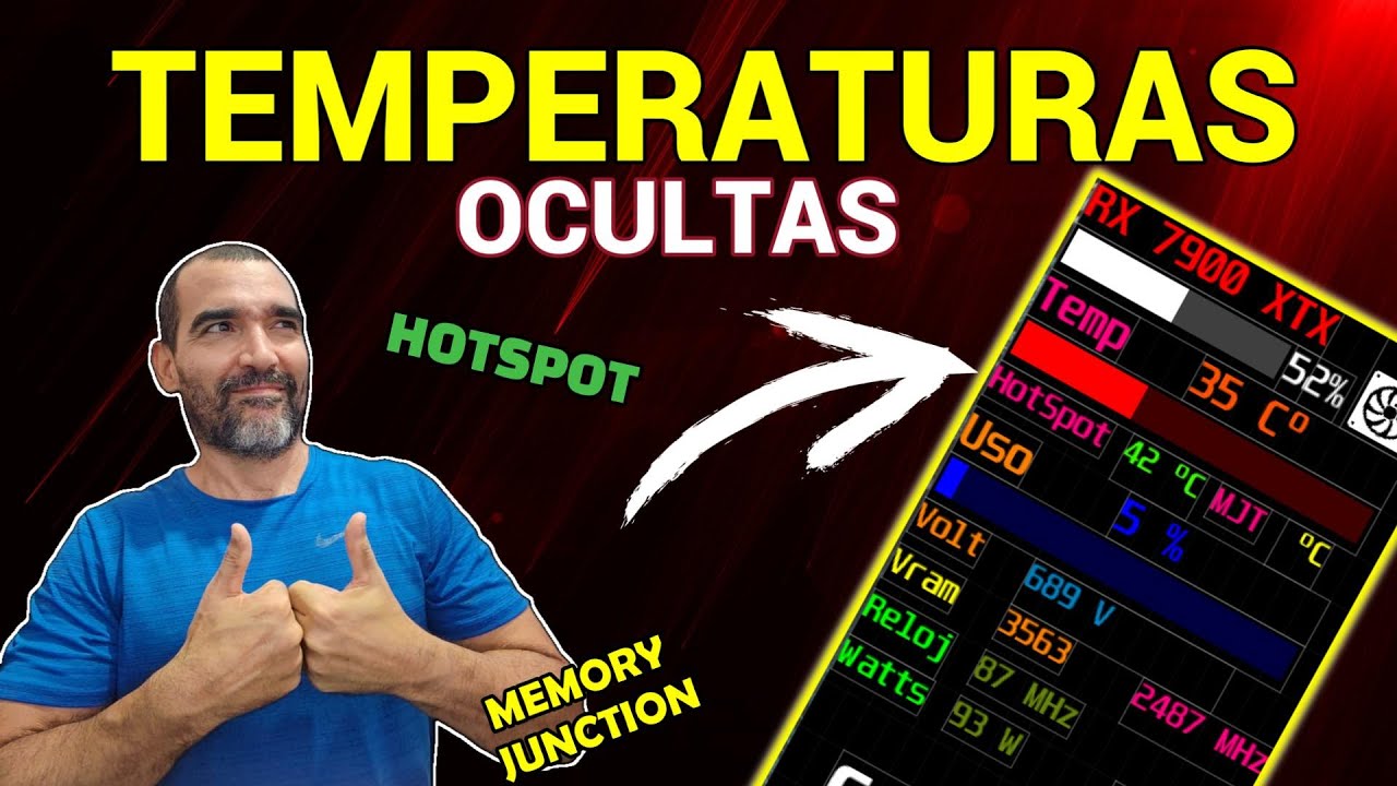 Cómo Monitorizar la Temperatura del HOTSPOT y MEMORY JUNCTION con RIVATUNER 🔥