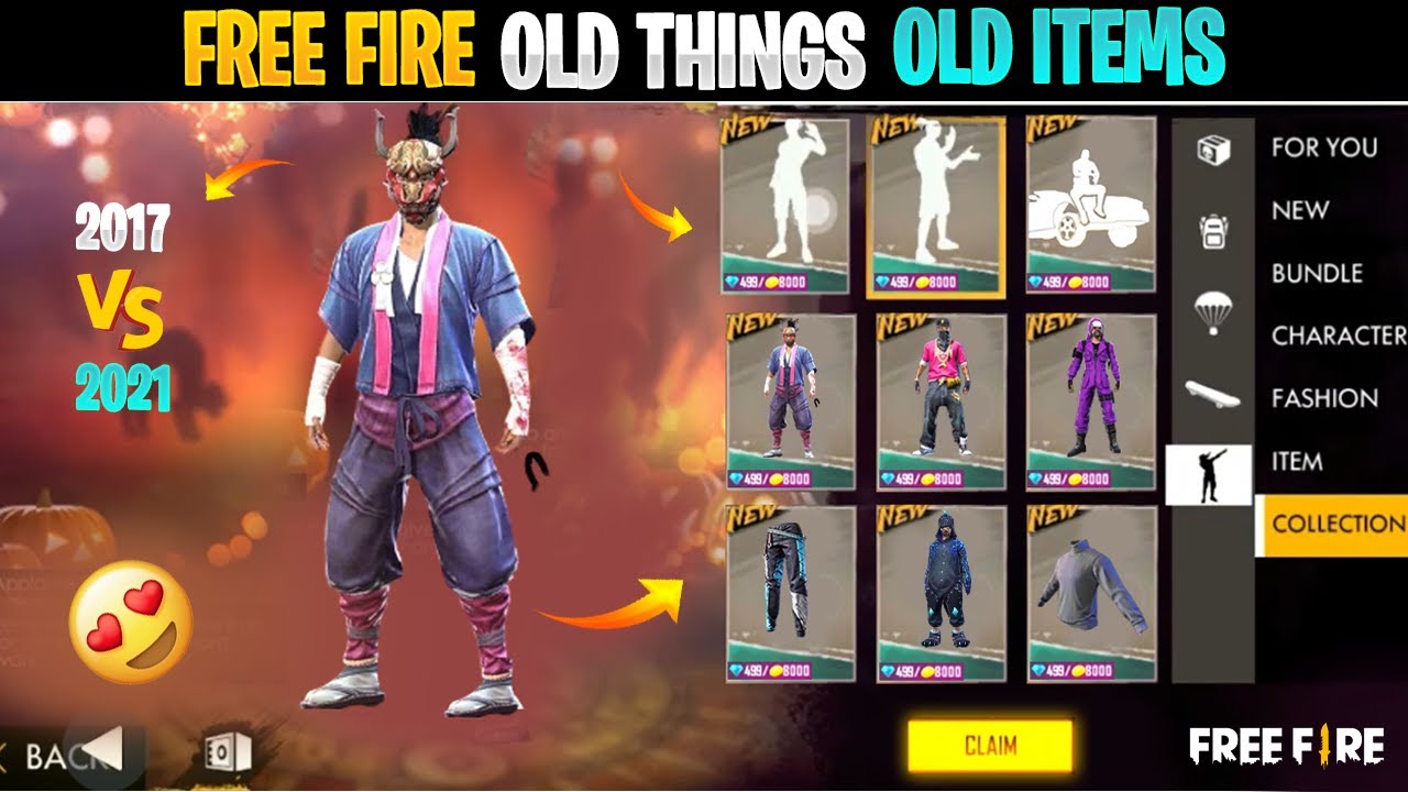 FREE FIRE OLD THINGS 😱 😭 #4 || UNKNOWN MYSTERIOUS FACTS | FREE FIRE OLD MEMORIES | GARENA FREE FIRE