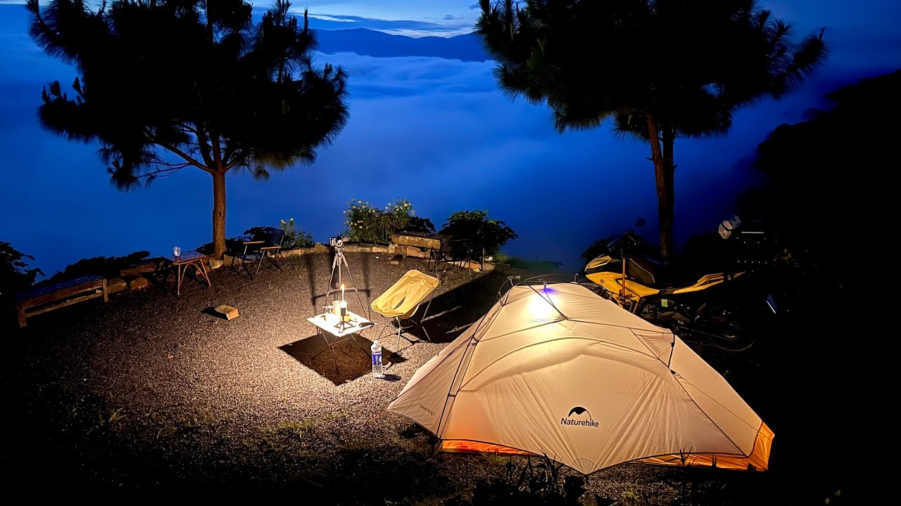 Moto SoLo Camping Đồi Dổi - Bảo lộc TOP View săn mây 