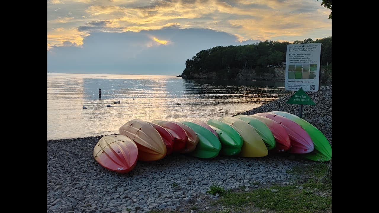 Camping at South Bass Island State Park and visiting Put-In-Bay 2021