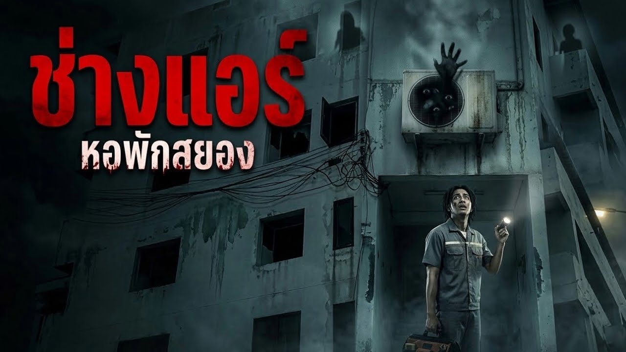 ช่างแอร์เจอดี | หอพักสยองกลิ่นเน่าจากช่องแอร์ห้องเช่า