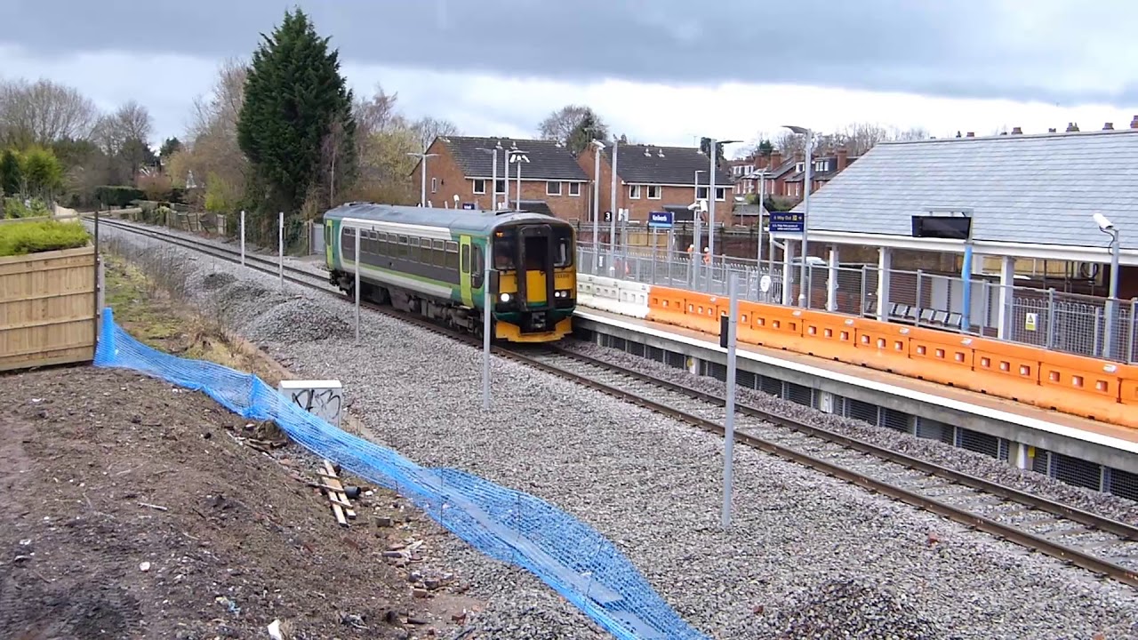 Kenilworth New Train Station. First Trains