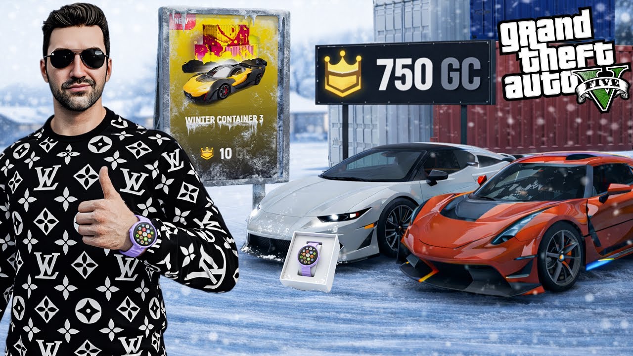 GTA 5 RP 2026 YENİ GELEN KIŞ ARABA KASALARINI AÇIYORUM! APPLE WATCH SAAT VE LAMBORGHINI ARABALAR!
