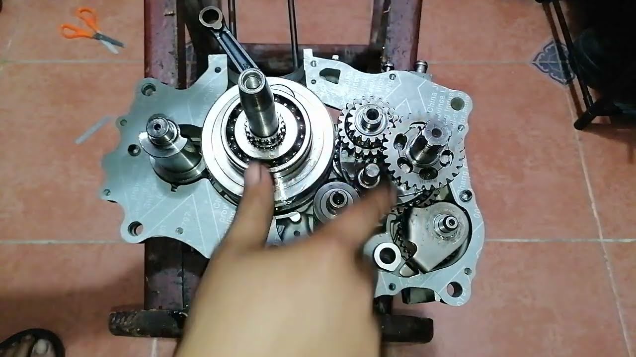 Como armar motor italika ft 250 ts