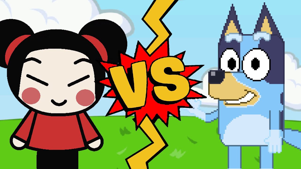 M.U.G.E.N Battles | Pucca vs Bluey