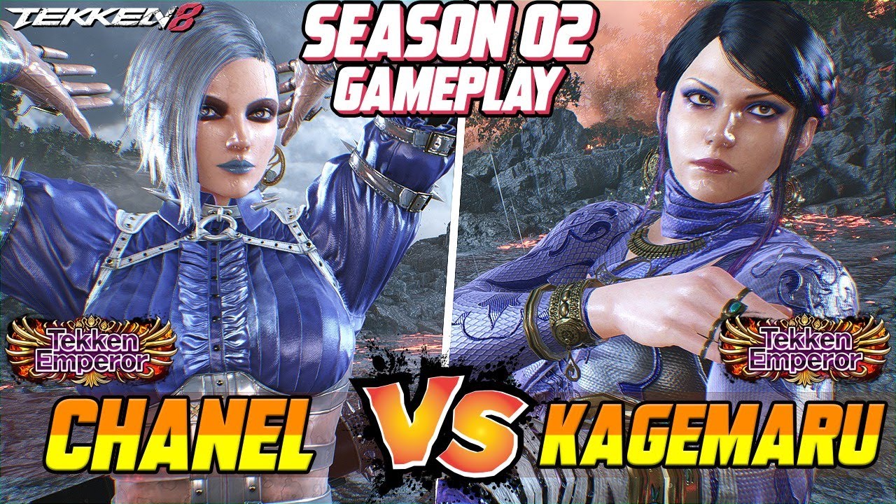 Tekken 8 – KAGEMARU (Zafina) vs CHANEL (Anna/Zafina) – T8 High Level Gameplay!