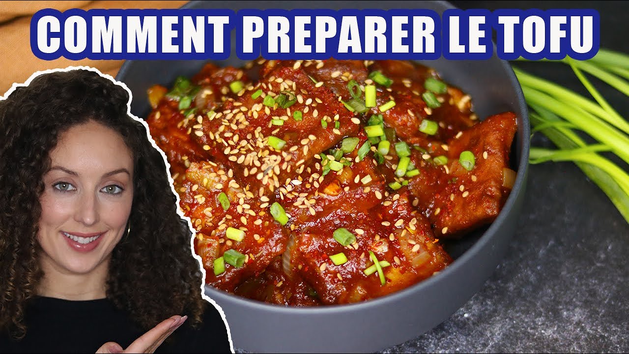 Comment faire du TOFU MARIN&Eacute; &agrave; la cor&eacute;enne - Dubu jorim