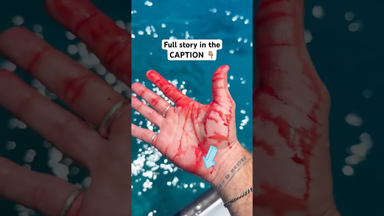 Swimming With Sharks in The Maldives Gone Wrong 😭🦈 (Respect Their Space!)