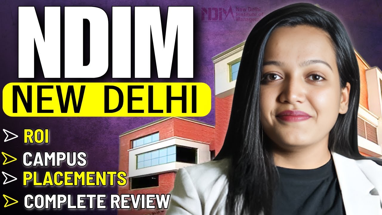 NDIM Dehli College Review || Campus , Placement , Fees , ROI ✅
