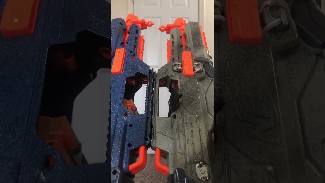 Dual Blowback Nerf Rapidstrike Firing.....