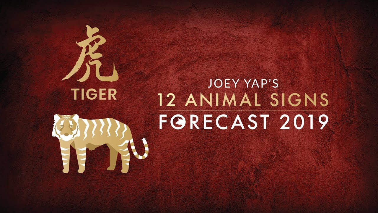 2019 Animal Sign Forecast: TIGER [Joey Yap]