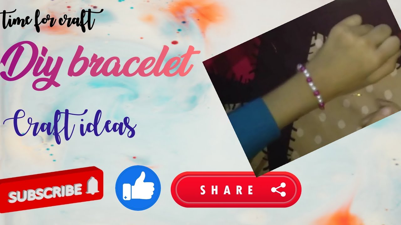 Diy bracelet #diy#timeforcraft