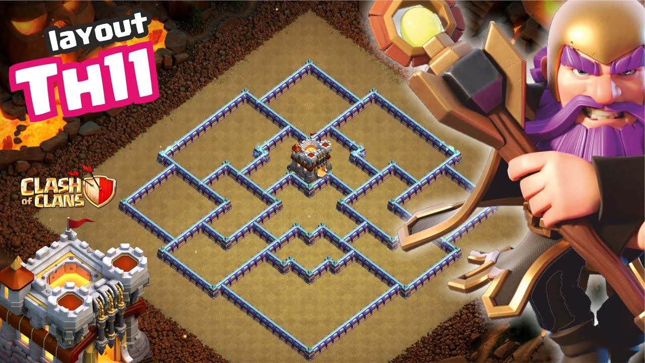 BEST  WAR BASE TH11 2022 | LAYOUT CV11 GUERRA | CLASH OF CLANS