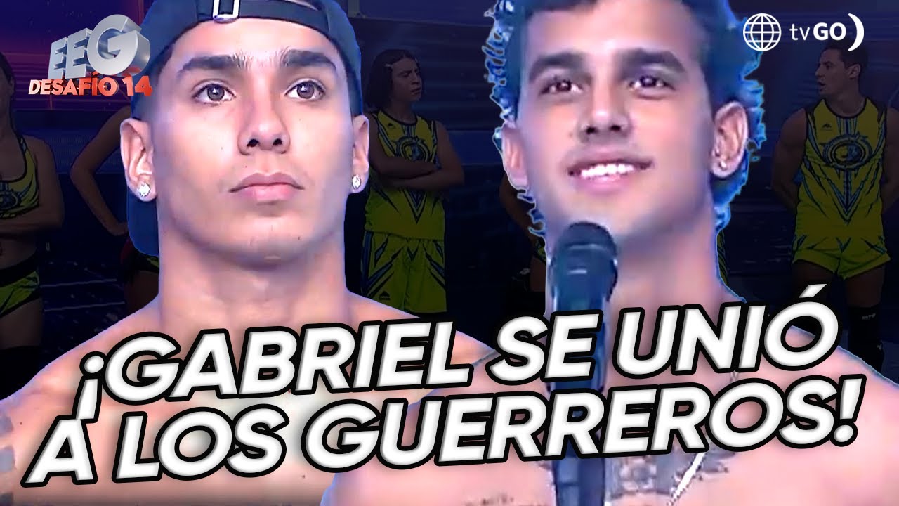 EEG Desafío 14: Gabriel Meneses fue elegido para ser parte del equipo de los guerreros (HOY)