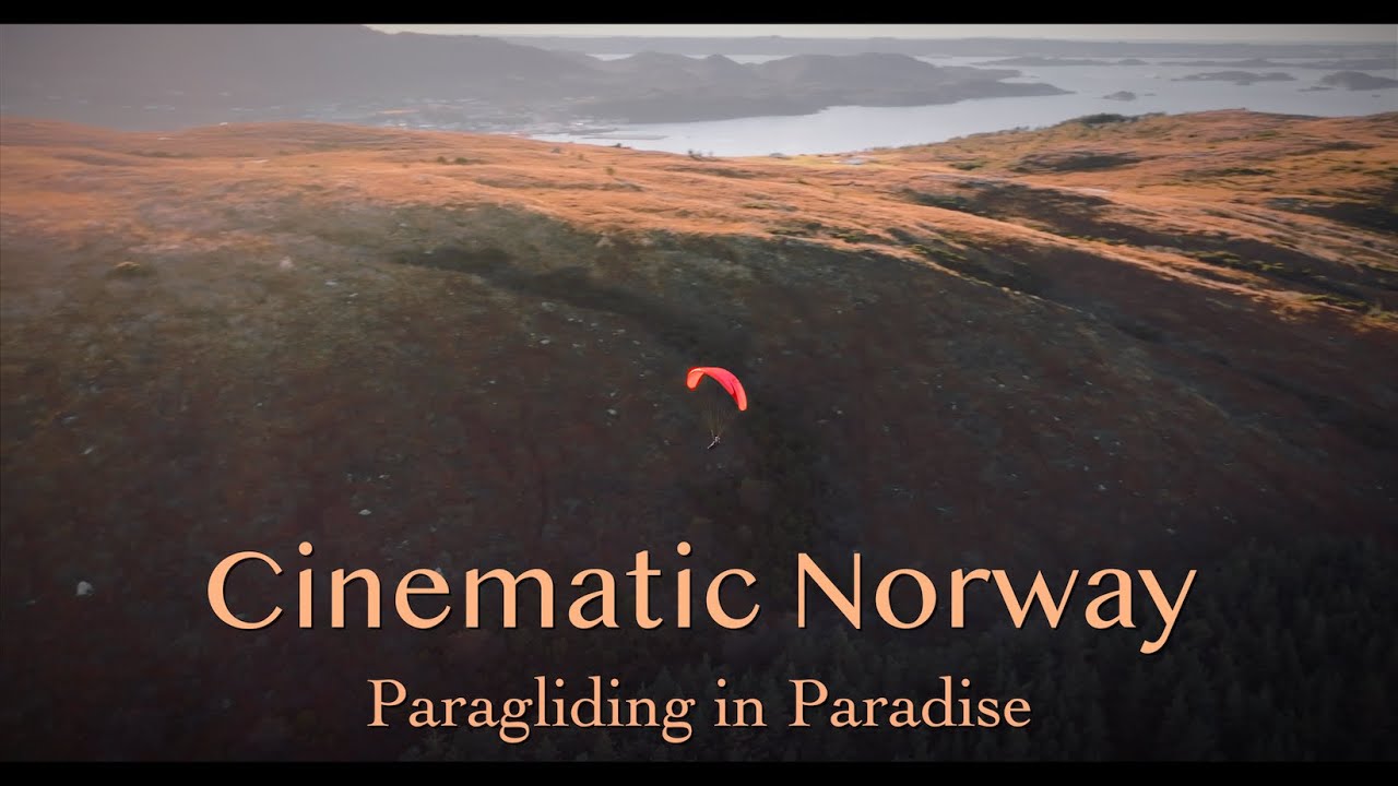 Cinematic Norway - Paragliding in paradise