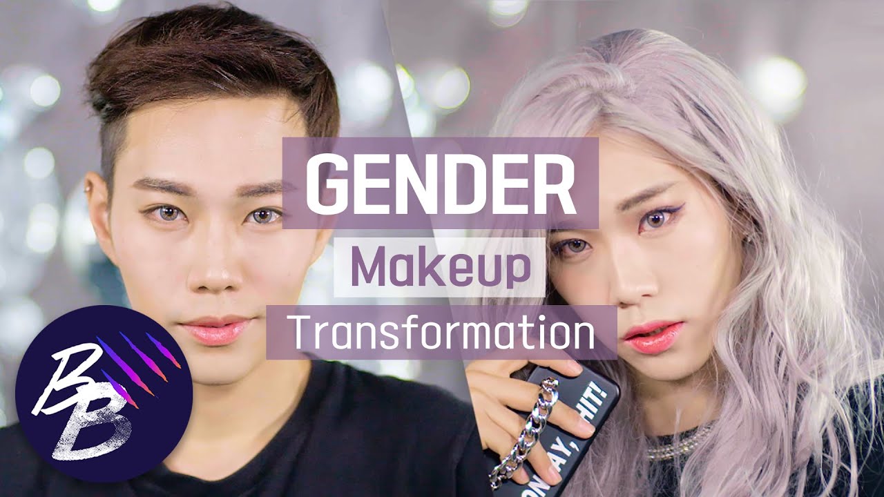 E2💋 Gender Makeup Transformation (Night out Makeup) ll Beauty Beasts