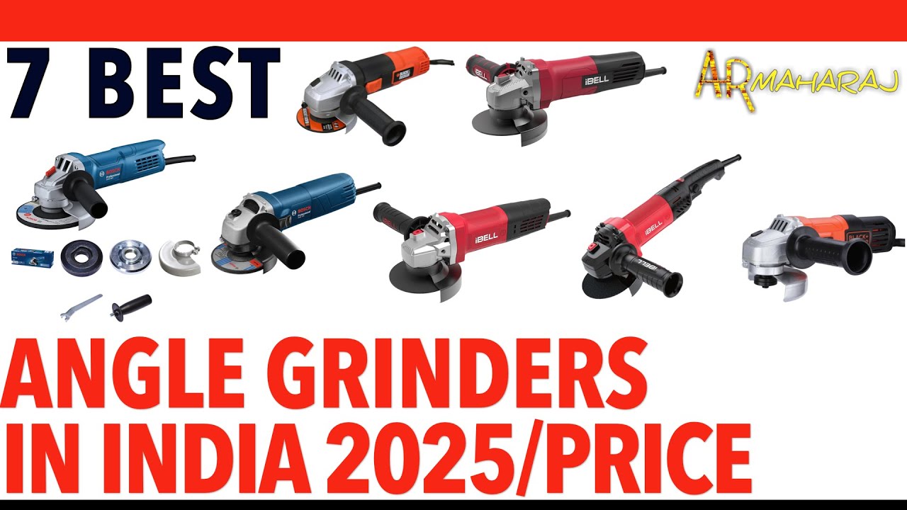 ✅ Top 7 Best Angle Grinders iN India 2025 / Price 🔥| Best Angle Grinder for Home Use | BOSCH, iBELL