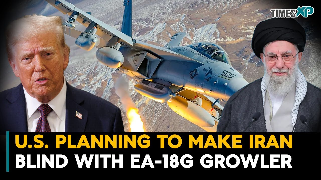 U.S. Plans to Blind Iran With EA-18G Growler | Iran-Israel War