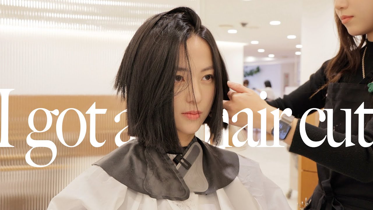 둘째 출산 후, 처음으로 머리 자르고 왔어요✂️