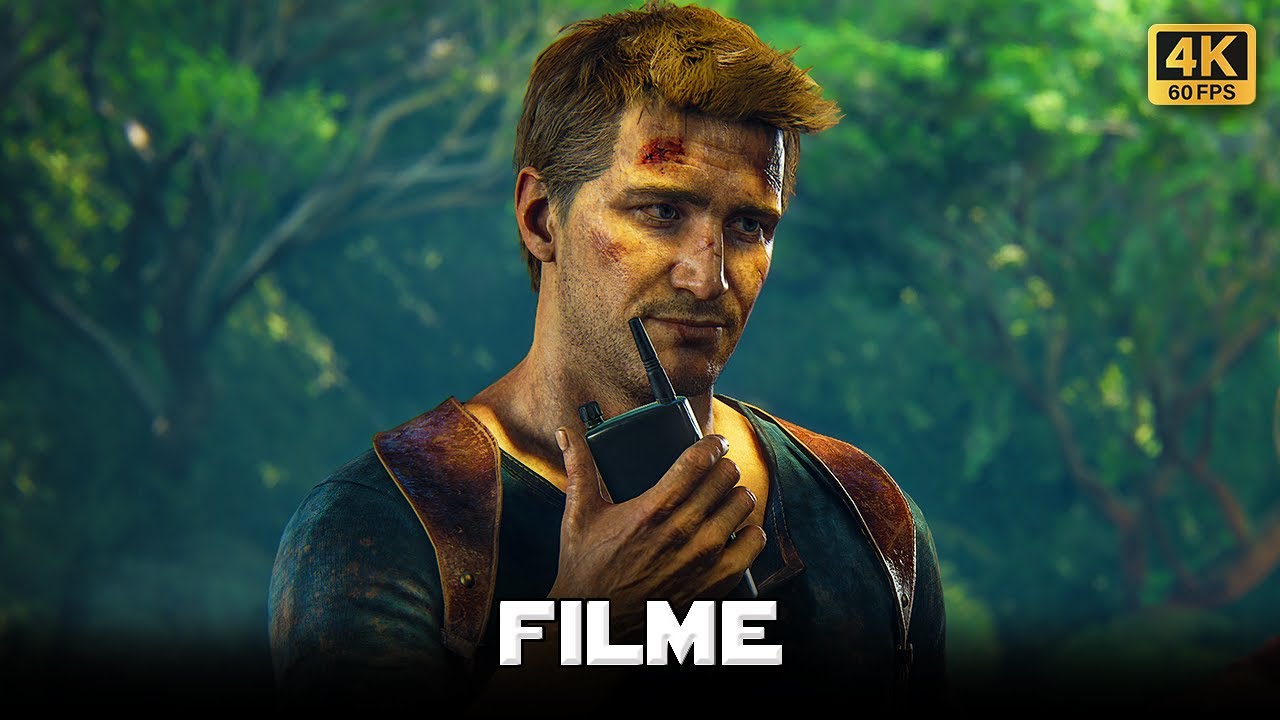 Uncharted 4 - O Filme Completo (Dublado) 4K60