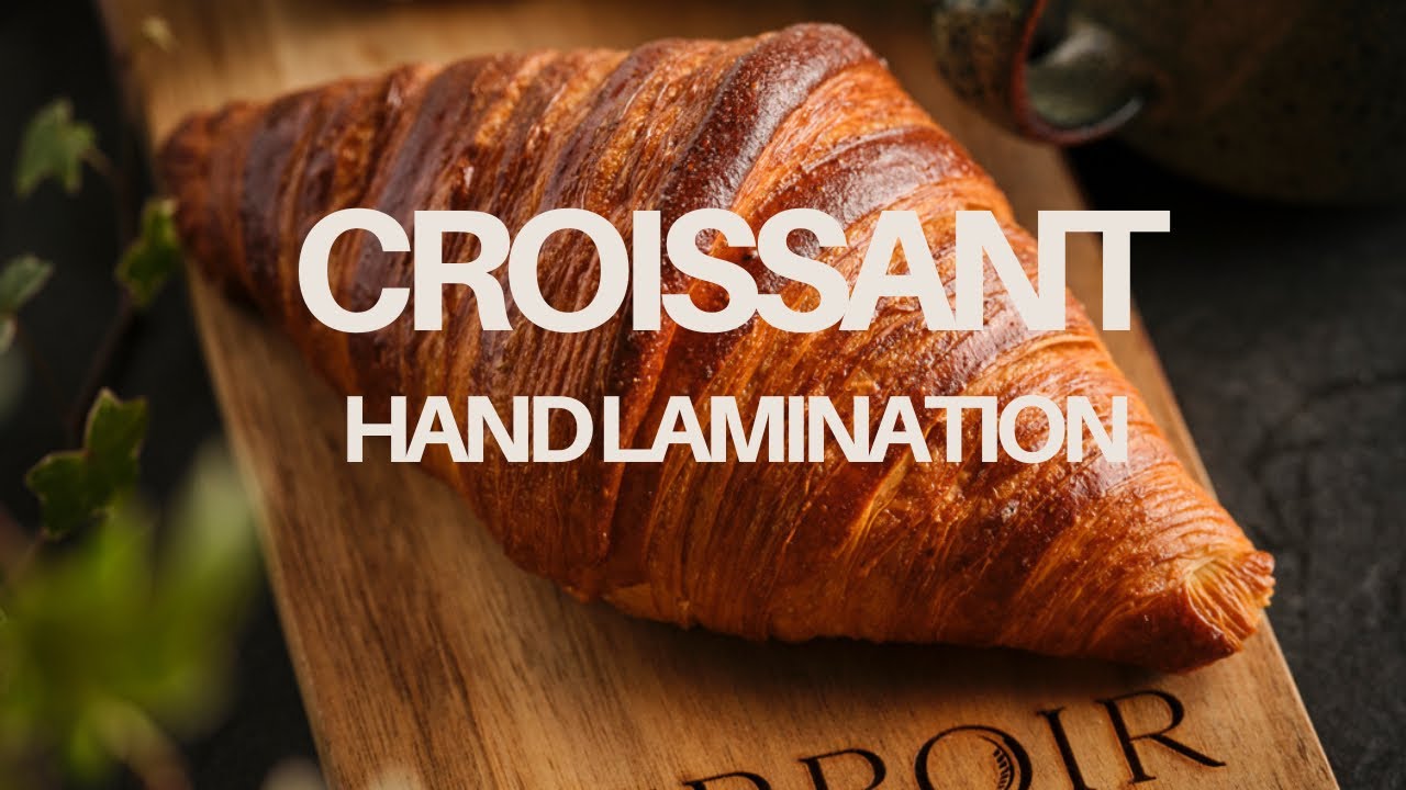 Croissant Hand Lamination Demo || Terroir Bakery