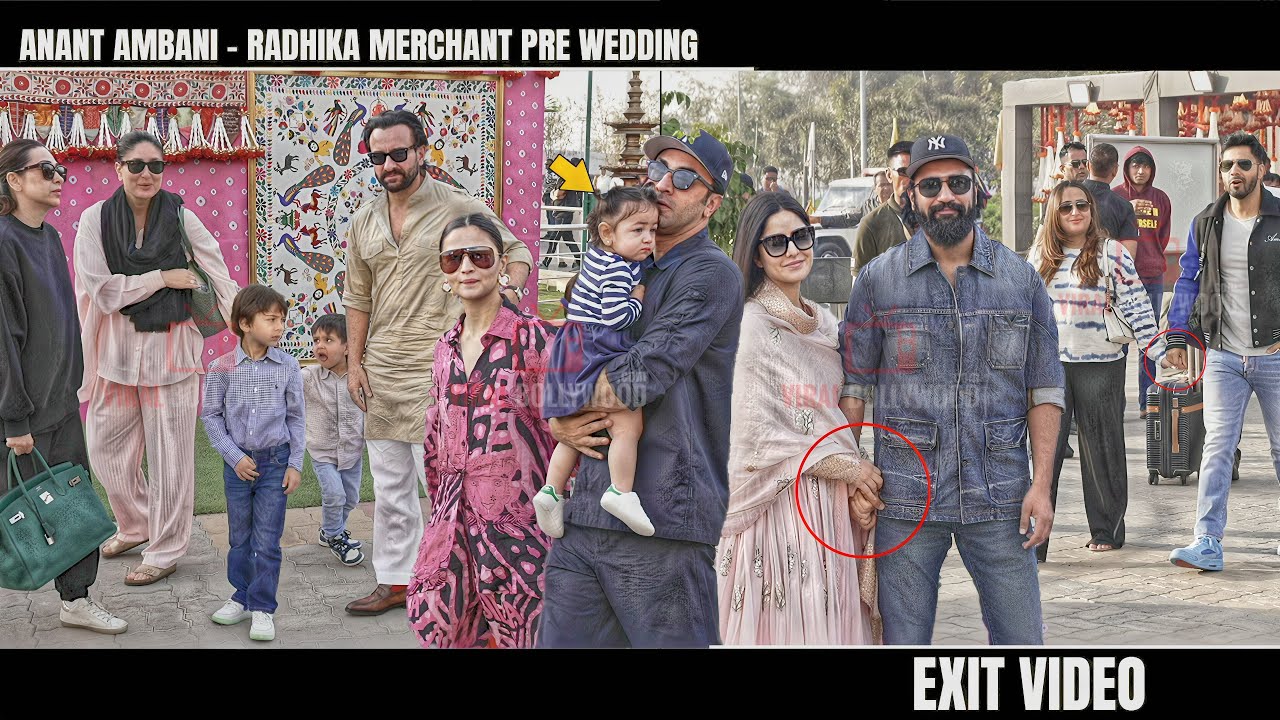 Bollywood Cutest Couple Leaving Jamnagar after attending Anant Ambani - Radhika Pre Wedding Function
