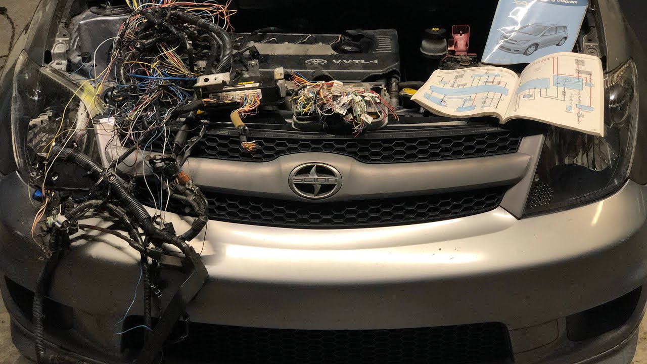 How To Modify Wire Harness and ECU Scion Xa 2ZZ-GE